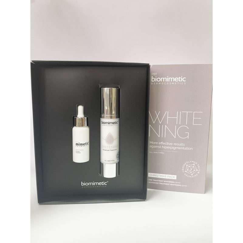 BIOMIMETIC Set 2 Whitening(Whitening Pre-Treatment+Advance Treatment Whitening) 80ml\ Набор 80мл