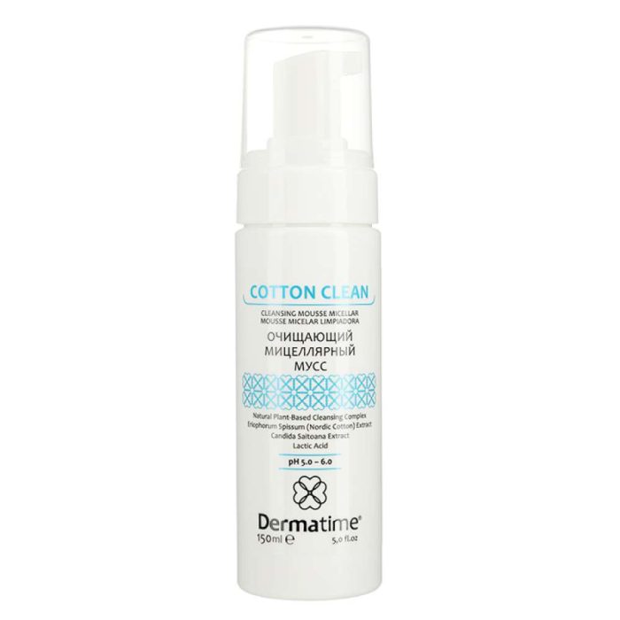 CottonClean Cleansing Mousse Micellar 150ml \ Очищающий мицеллярный мусс 150мл