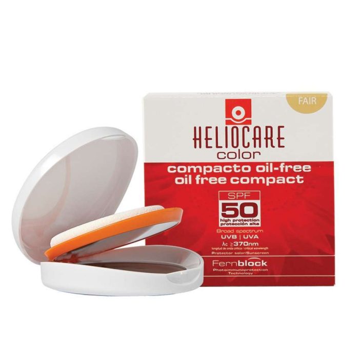 HELIOCARE Oil Free compact (FAIR) 10g\Крем-пудра компактная с SPF 50 для ж/кожи (светлый нат),10г