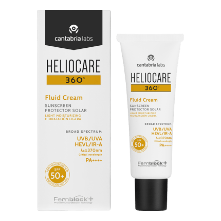 HELIOCARE 360º Fluid – Солнцезащитный крем-флюид с SPF 50+, 50 мл