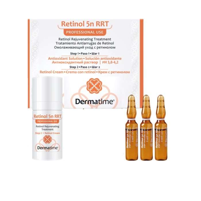 Retinol 5n RRT (3 амп х 2мл + 1 фл х 15мл)